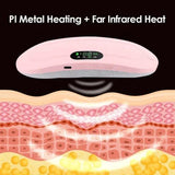 Period Heating Pad - Women Period Pain Cramp Relief Belt - portable Menstrual Heating Pad, Heated Belly Belt For Menstrual Cramp Relief With 3 Heat Levels And 4 Modes, Electric Belt Massage For Women And Girls – Electric Massager Machine For Women