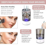 3 In 1 Electric Makeup Brush Cleaner Machine | Automatic MakeUp Brush Holder Cleaner Machine