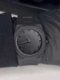 ARABIC BLACK AURA Quartz Watch for Men's - Water-resistant