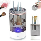 3 In 1 Electric Makeup Brush Cleaner Machine | Automatic MakeUp Brush Holder Cleaner Machine