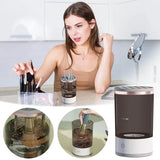 3 In 1 Electric Makeup Brush Cleaner Machine | Automatic MakeUp Brush Holder Cleaner Machine