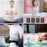 Period Heating Pad - Women Period Pain Cramp Relief Belt - portable Menstrual Heating Pad, Heated Belly Belt For Menstrual Cramp Relief With 3 Heat Levels And 4 Modes, Electric Belt Massage For Women And Girls – Electric Massager Machine For Women