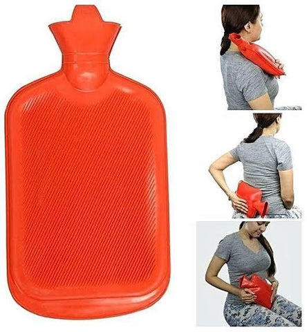 Hot Water Bottle For Period Pain - Hot Water Heating Pad Rubber Bottle