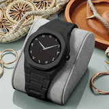 ARABIC BLACK AURA Quartz Watch for Men's - Water-resistant